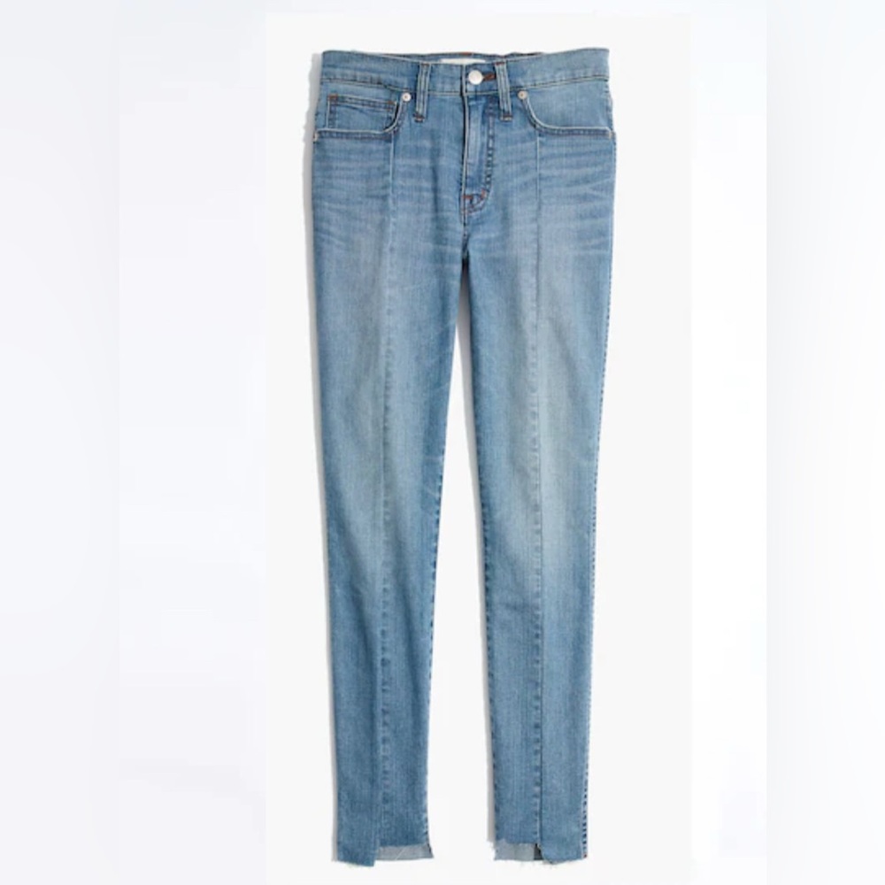 Woman’s Madewell 9" High-Rise Skinny Jeans: Seamed Step-Hem Edition Size 28